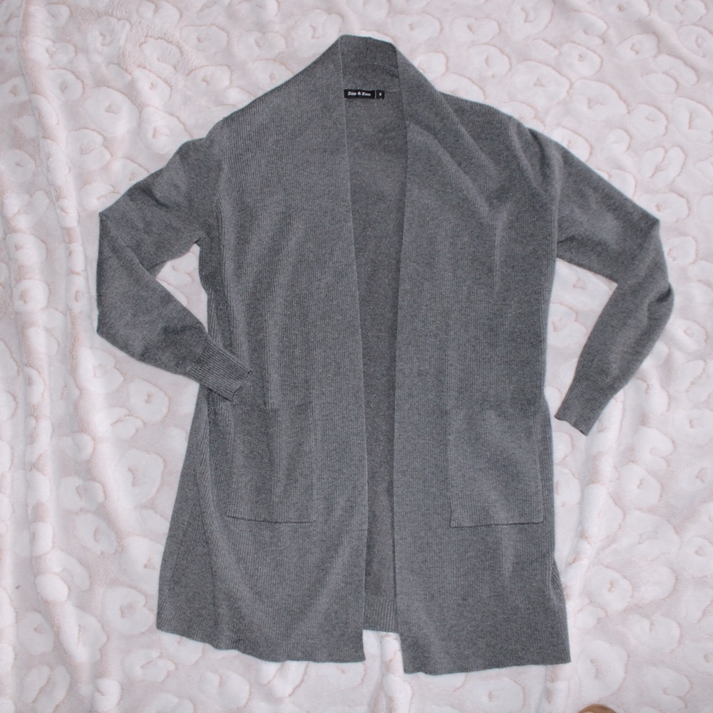 Grey Cardigan